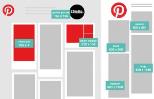 Pinterest afmetingen